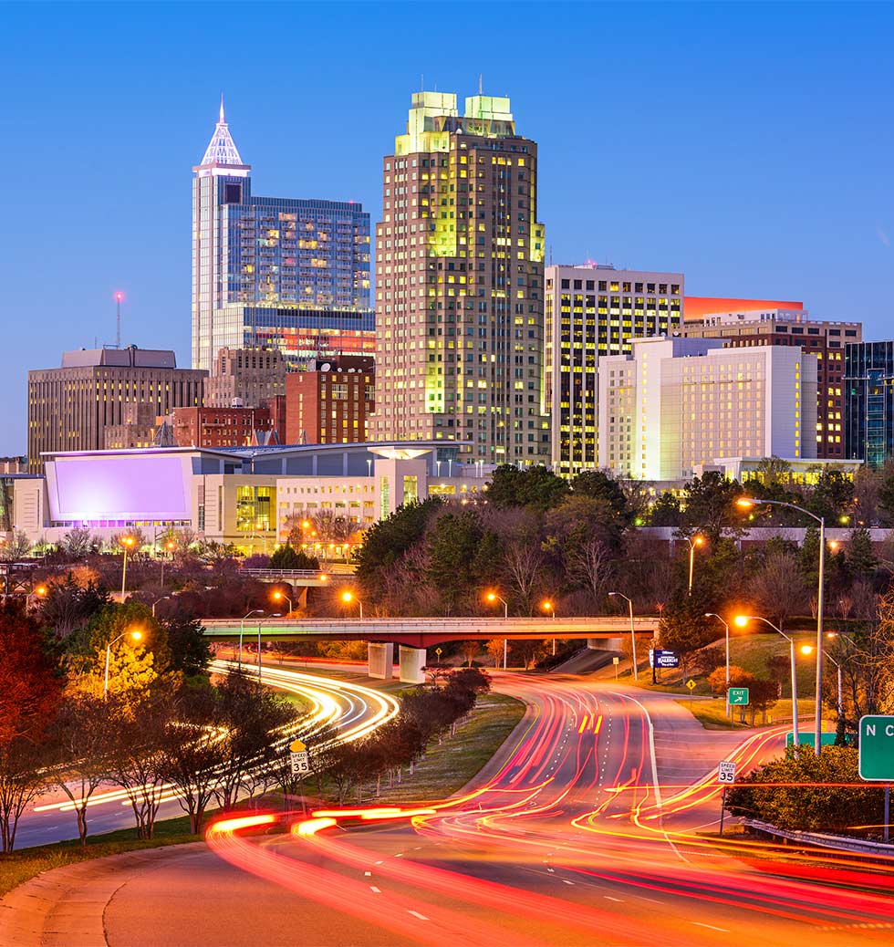 Raleigh-skyline Raleigh Skyline